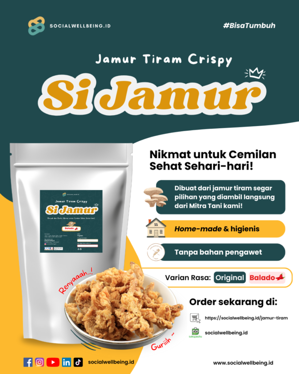 Si Jamur, Keripik Jamur Tiram Crispy - Gambar 2